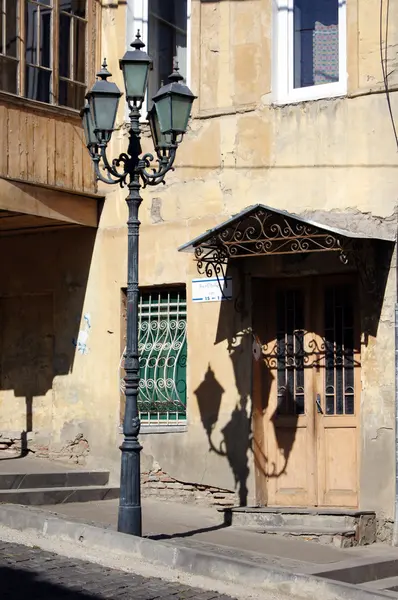 Art-Nouveau facade in Tbilisi Old town — Stock Photo, Image