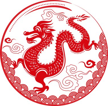 Year of Dragon, Chinese New Year clipart