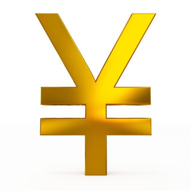 Yuan and Yen currency symbol clipart