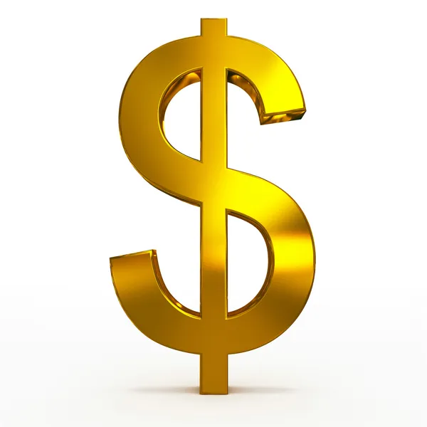 Символ валюты доллара — стоковое фото