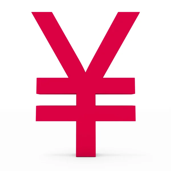 stock image Yuan currency symbol