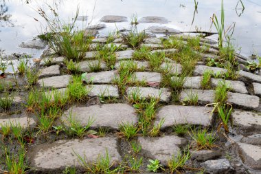 eski cobblestones yolu