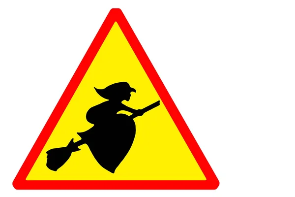 Flying witches — Stock Photo, Image