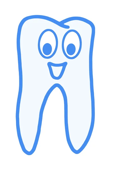 Хороший здоровый зуб — стоковое фото