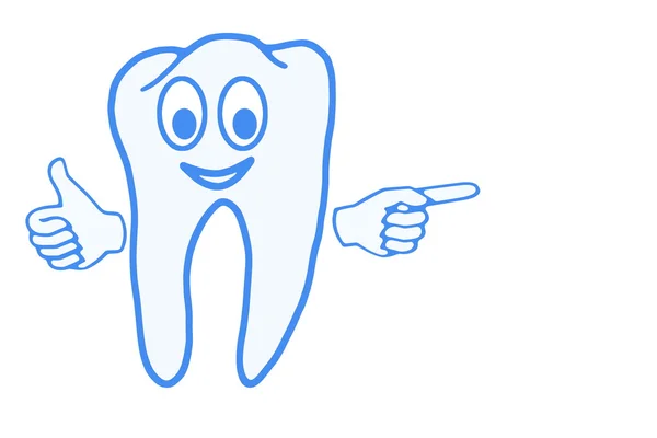 Nice healthy tooth — Stock Photo, Image