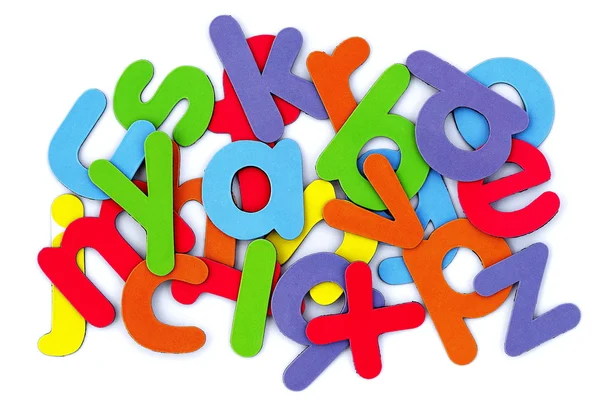 Alfabeto colorido — Fotografia de Stock