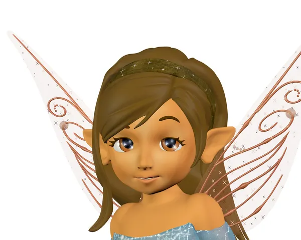 Fairy meisje Rechtenvrije Stockfoto's