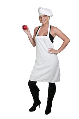 Woman Chef clipart