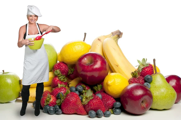 Woman Chef — Stock Photo, Image