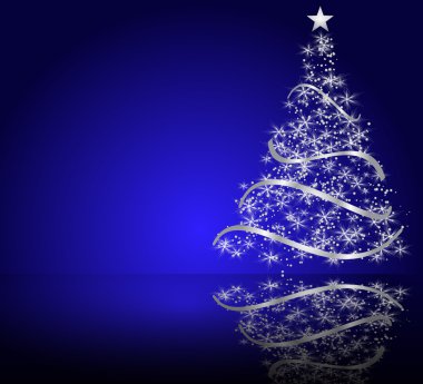 stilize vektör Noel ağacı