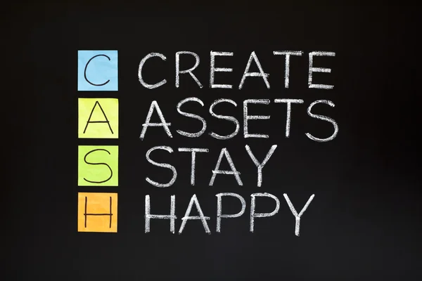 Cash akronym — Stockfoto