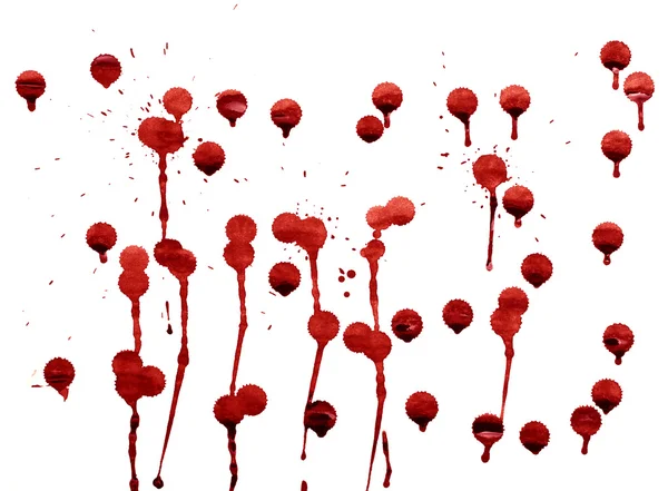 Schizzi di sangue — Foto Stock