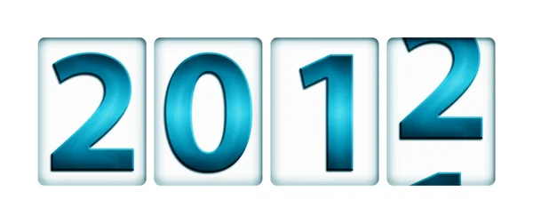 Wechseljahr von 2011 auf 2012 — Stockfoto