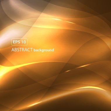 Abstract gold background. Vector illustration clipart