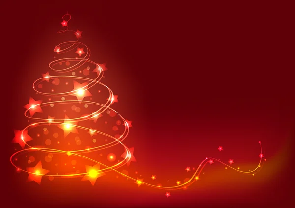 Vánoční strom pozadí. — Stockový vektor
