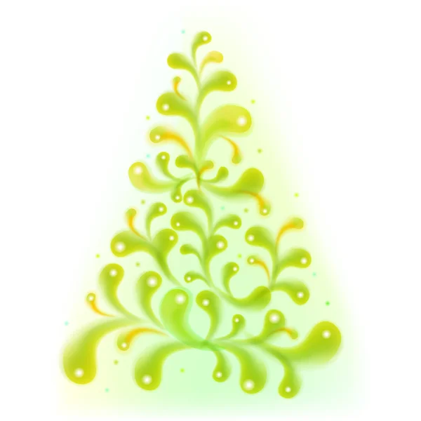 Árbol de Navidad fondo. — Vector de stock