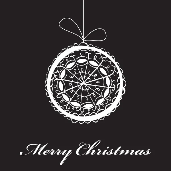 抽象的なクリスマス ファンタジー カード — ストックベクタ