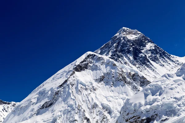 Гора Еверест саміт — стокове фото