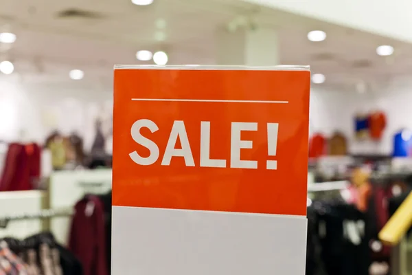 stock image Clothing Sale Sign