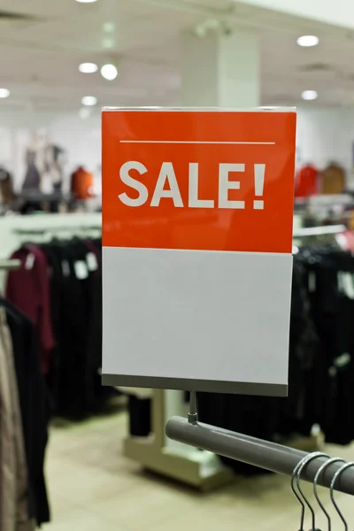 stock image Clothing Sale Sign