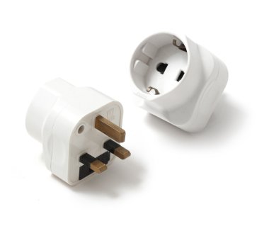 Travel adaptors clipart