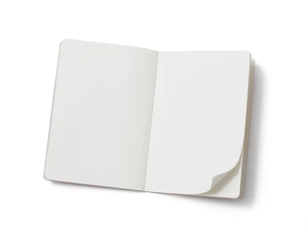 Quaderno bianco — Foto Stock