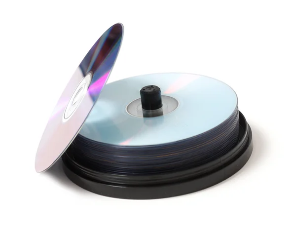 Пустий DVD-дисків — стокове фото