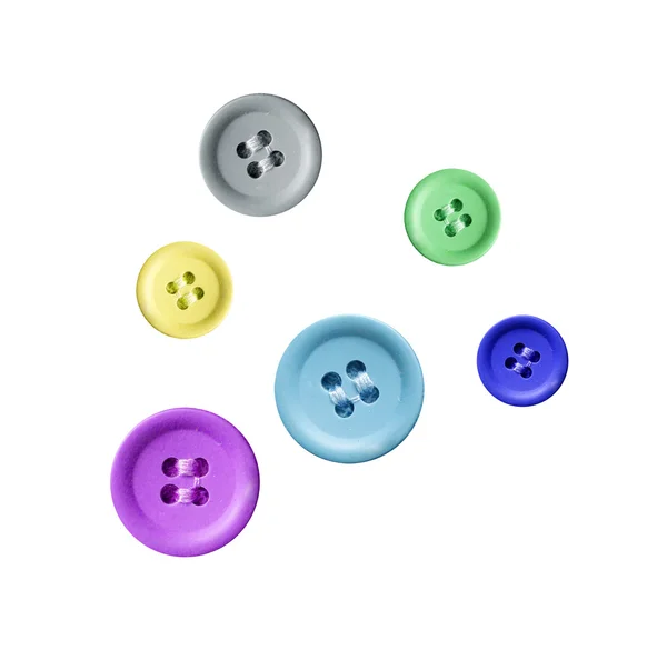 Bottoni colorati — Foto Stock