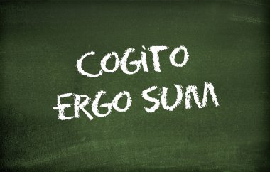 Cogito ergo sum