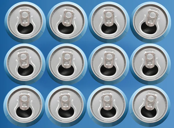 Cans Stock Photo