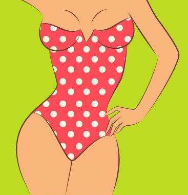 Silhouette of beautiful sexy woman clipart