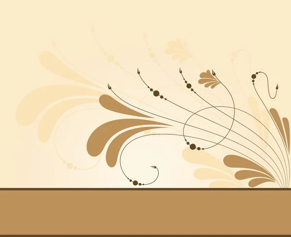 Vecteur floral fond d'écran motif — Image vectorielle