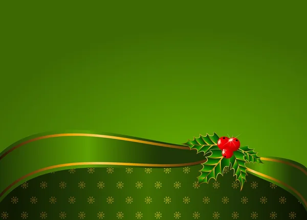 Sfondo natalizio con abete — Vettoriale Stock