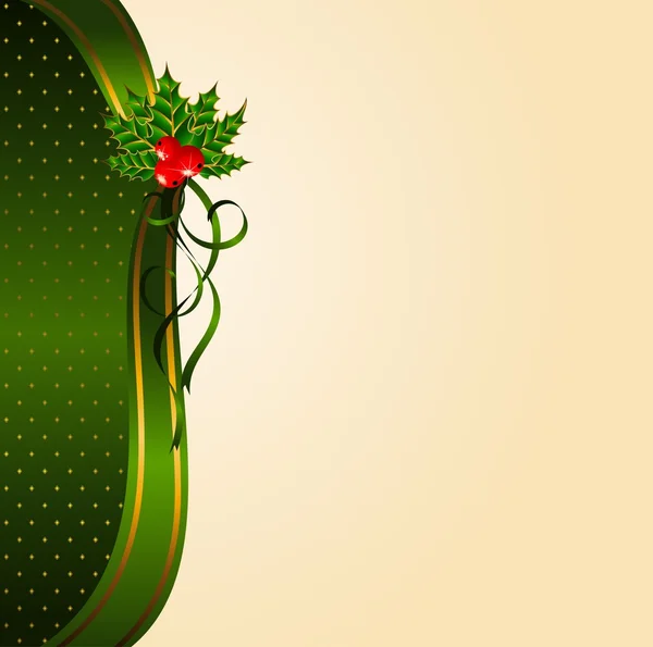 Jul bakgrund med fir tree — Stock vektor