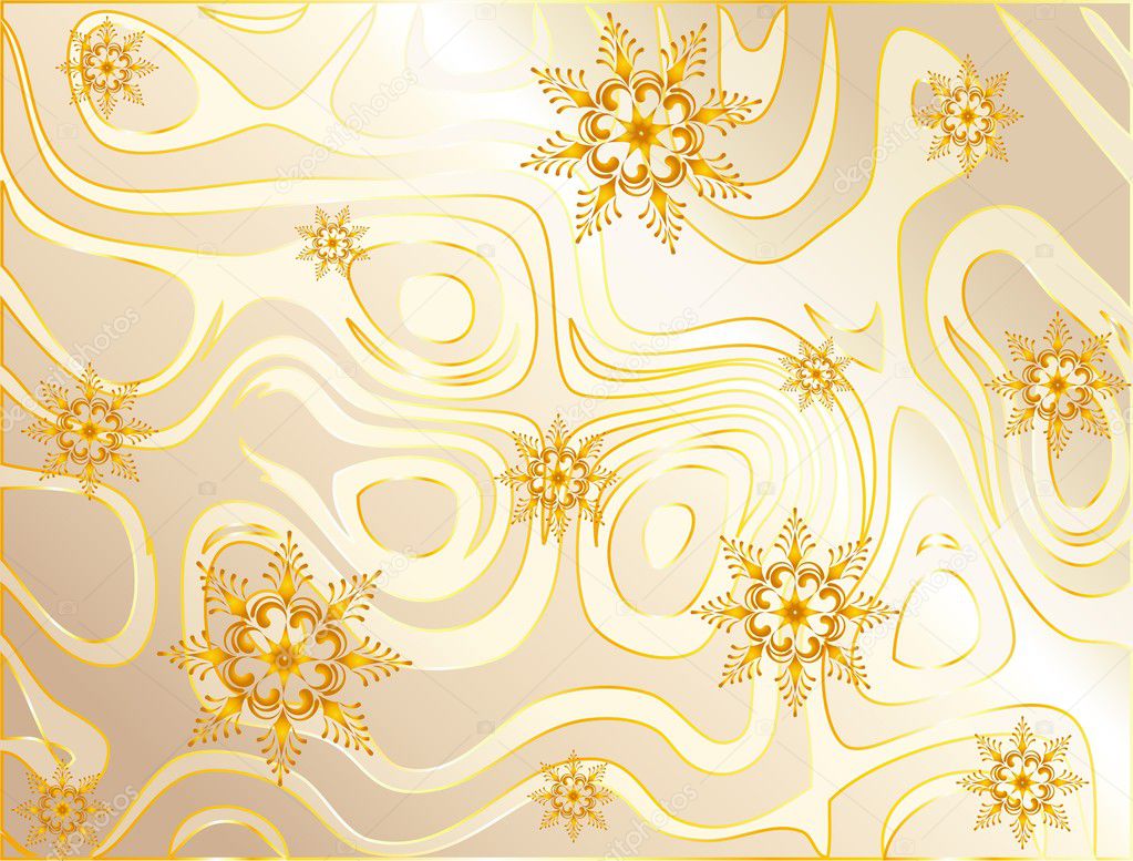 Vector christmas background with snowflakes