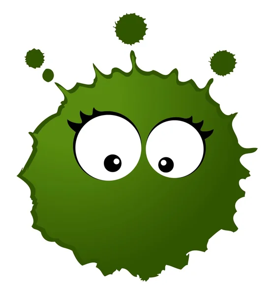 Virus en kiemen — Stockvector