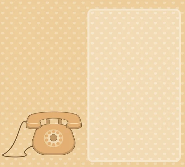 Иллюстрация мультипликационного телефона — стоковый вектор