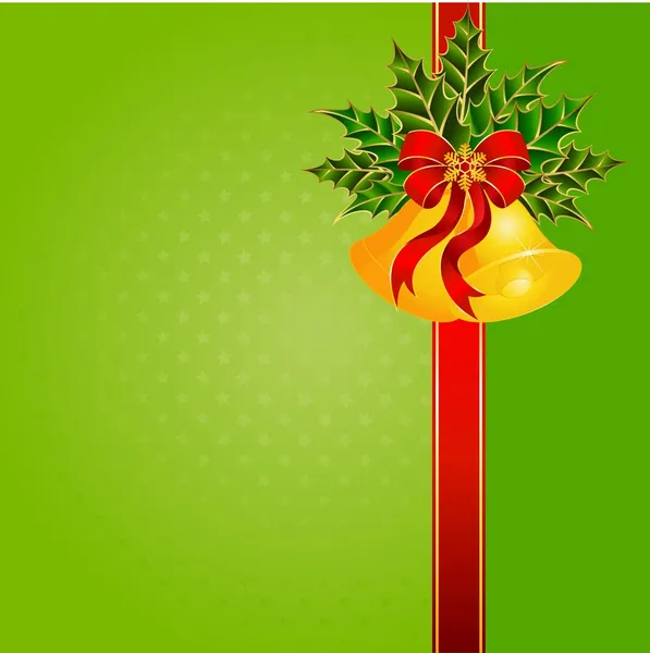 Різдвяний синюк зі стрічками — стоковий вектор