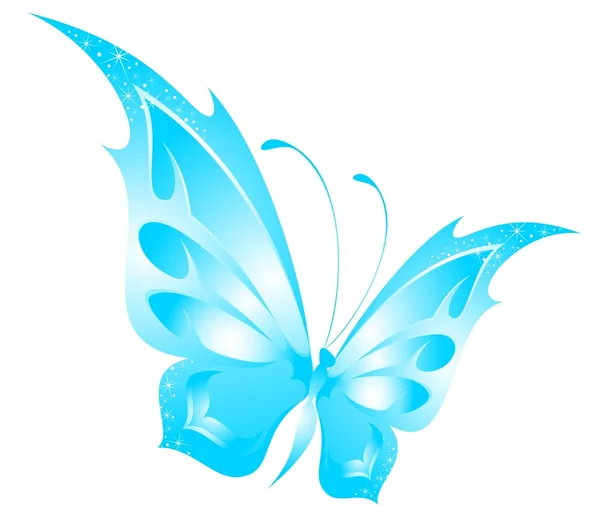 Hermosa mariposa para un diseño — Vector de stock