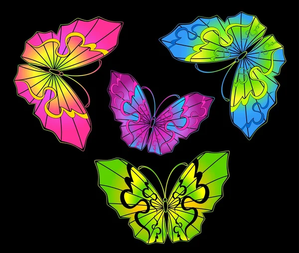 Красива метелик для дизайну — стоковий вектор