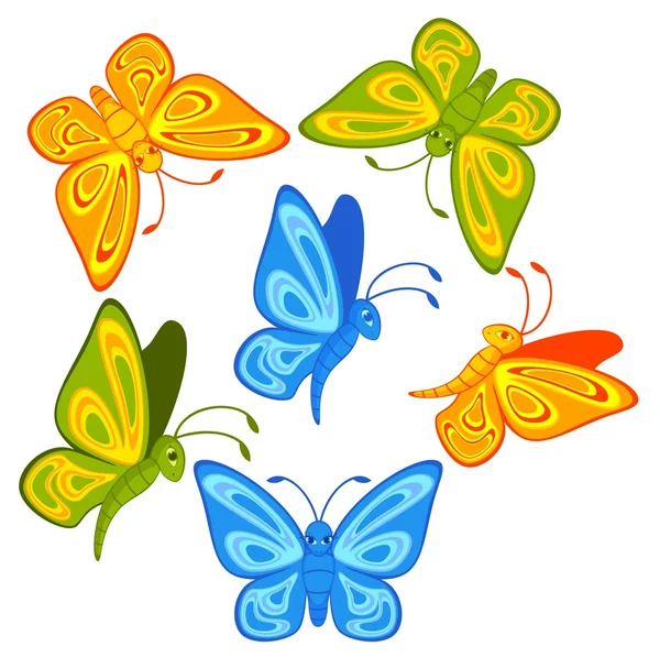 Prachtige vlinder voor een ontwerp — Stockvector