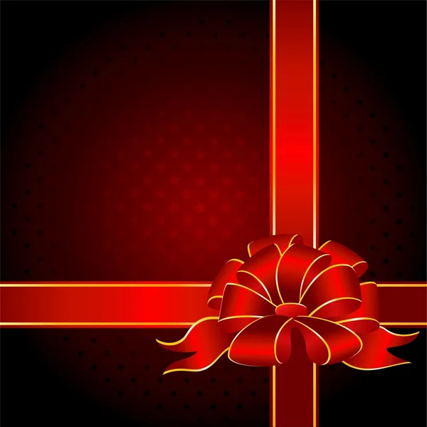 Christmastides에 대 한 큰 색 활과 아름 다운 선물 — 스톡 벡터