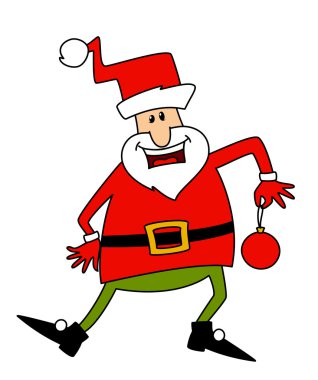 mutlu Noel Baba beyaz bitti