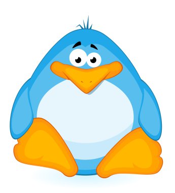 Cartoon penguin clipart