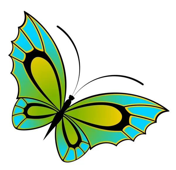 Le beau papillon — Image vectorielle
