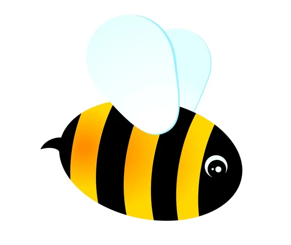 Lustige Biene — Stockvektor