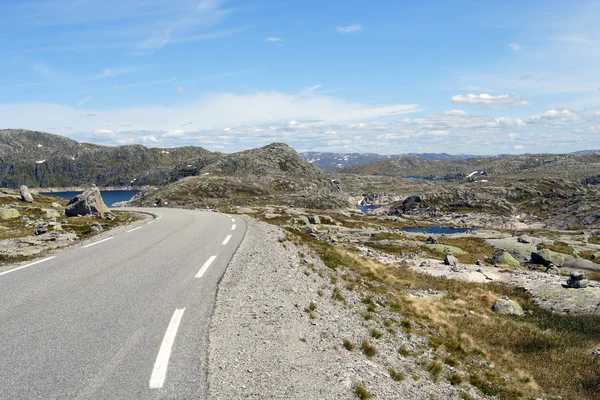 ノルウェーの道 — ストック写真