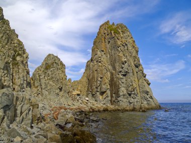 kayalar deniz kenarı