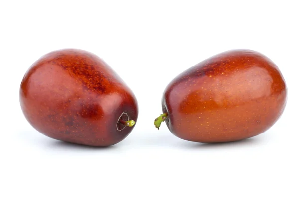 Two jujube berries — Stock Photo, Image