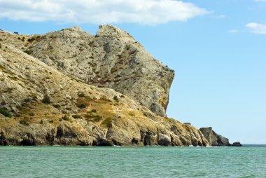 alchak cape. Karadeniz. Kırım. Ukrayna